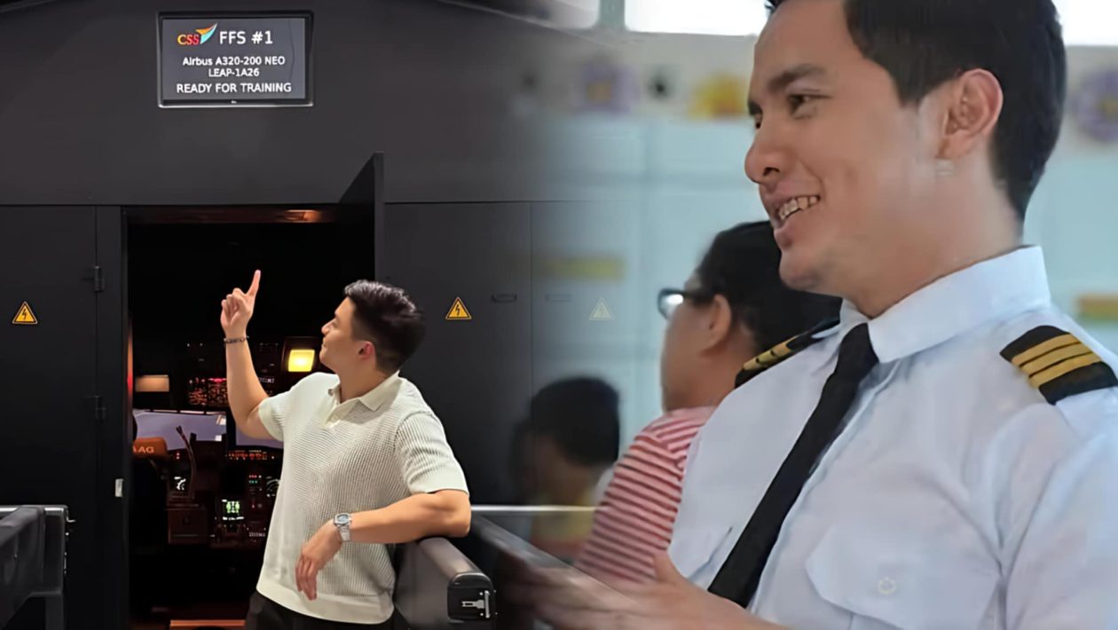 Pangarap ni Alden Richards na maging Pilot, sinimulan na