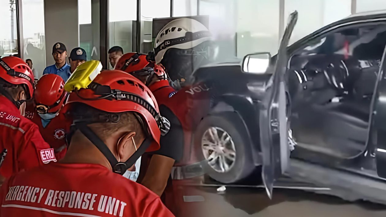 Car Crash ng SUV sa NAIA Terminal 1, viral
